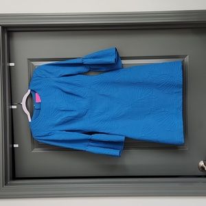 NWOT Lilly Pulitzer Viola stretch dress in Macaw Blue.